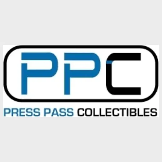 Press Pass Collectibles brand logo for presspasscollectibles.com