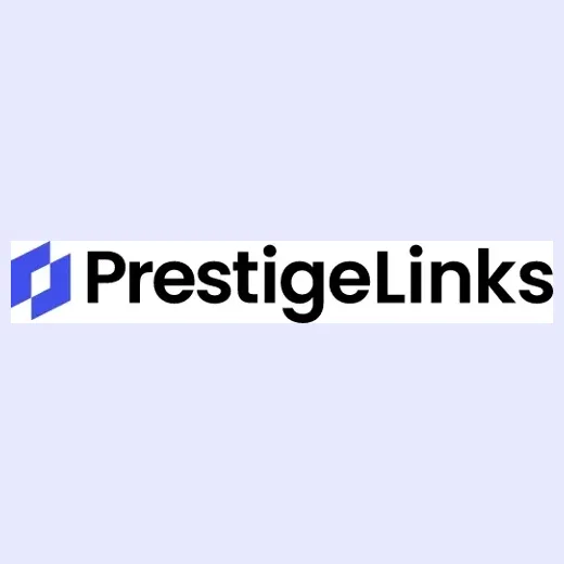 prestigelinks brand logo for prestigelinks.com