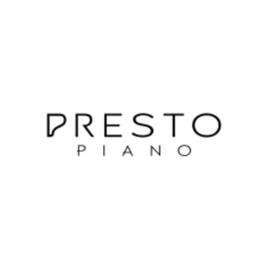 Presto Piano brand logo for presto-pianos.com