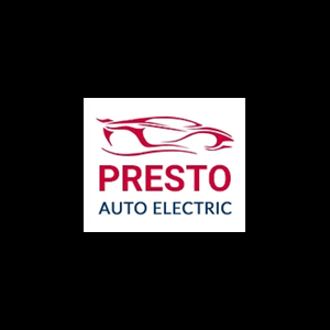 prestoautoelectric brand logo for prestoautoelectric.net