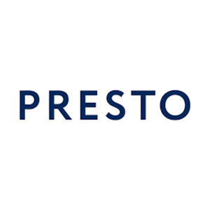prestocoffee brand logo for prestocoffee.com