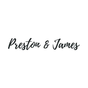 prestonandjames brand logo for prestonandjames.com