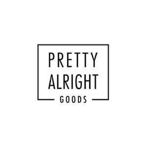 prettyalrightgoods brand logo for prettyalrightgoods.com