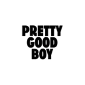 prettygoodboy brand logo for prettygoodboy.com