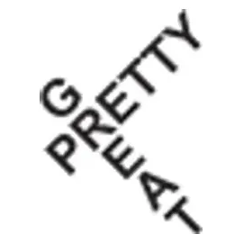 prettygreatcompany brand logo for prettygreatcompany.com