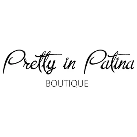 prettyinpatina brand logo for prettyinpatina.com