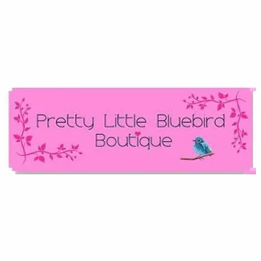 prettylittlebluebirdboutique brand logo for prettylittlebluebirdboutique.com