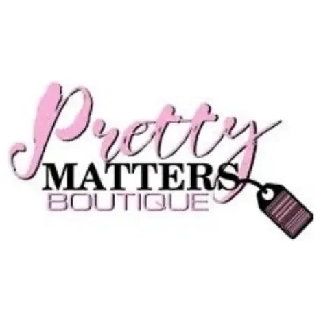 prettymattersboutique brand logo for prettymattersboutique.com