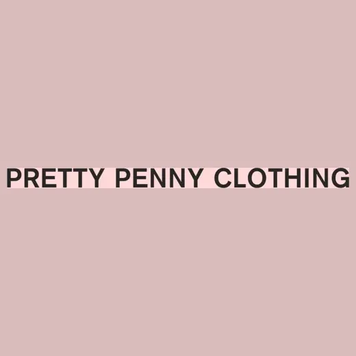 prettypennyclothing brand logo for prettypennyclothing.com