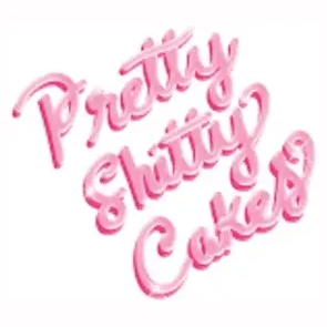 prettyshittycakes brand logo for prettyshittycakes.com