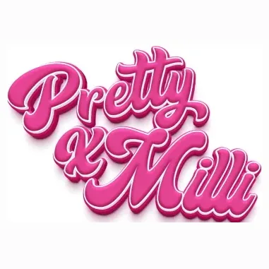 prettyxmilli brand logo for prettyxmilli.com
