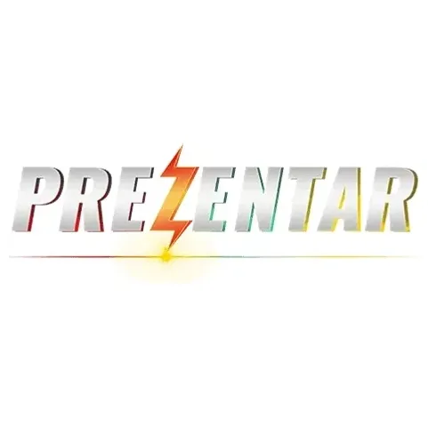 prezentar brand logo for prezentar.com