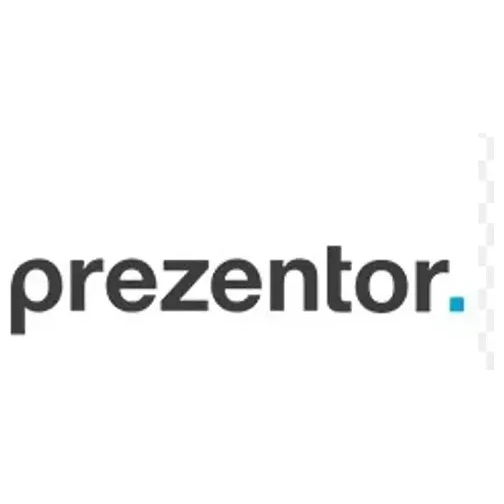prezentor brand logo for prezentor.com