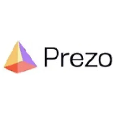 prezo brand logo for prezo.ai