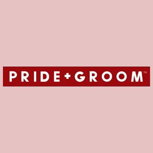 prideandgroom brand logo for prideandgroom.com