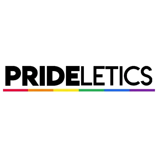 prideletics brand logo for prideletics.com