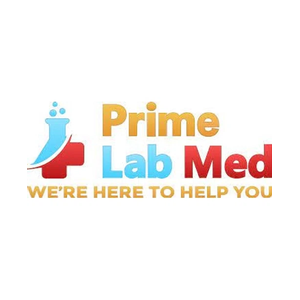 primelabmed brand logo for primelabmed.com