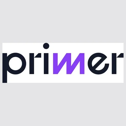 primer brand logo for primer.com