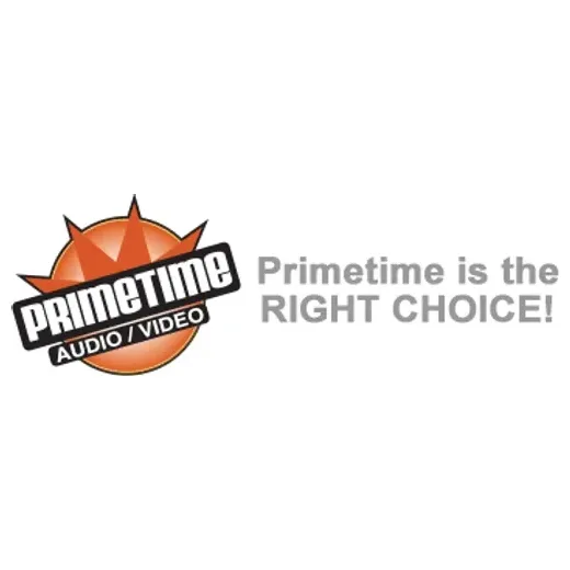 primetimeav brand logo for primetimeav.com