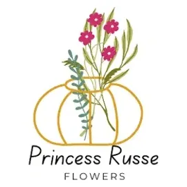 princessrusseflowersca brand logo for princessrusseflowersca.com