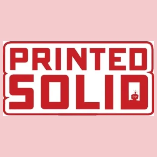 printedsolid brand logo for printedsolid.com