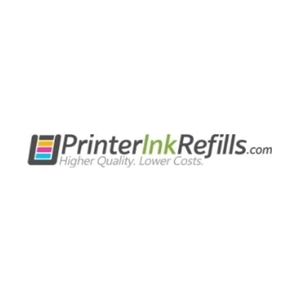 printerinkrefills brand logo for printerinkrefills.com