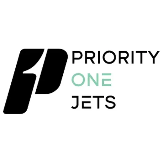 priorityonejets brand logo for priorityonejets.com