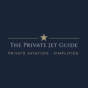 privatejetguide brand logo for privatejetguide.com