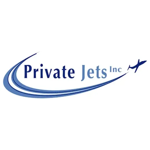 privatejetsinc brand logo for privatejetsinc.com