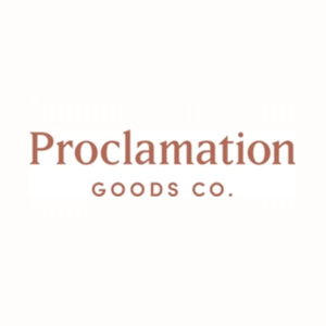proclamationgoods brand logo for proclamationgoods.com