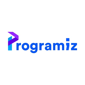 programiz brand logo for programiz.com