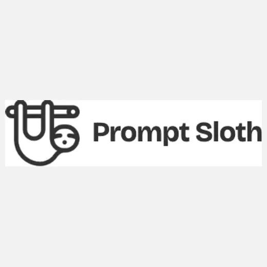 promptsloth brand logo for promptsloth.com