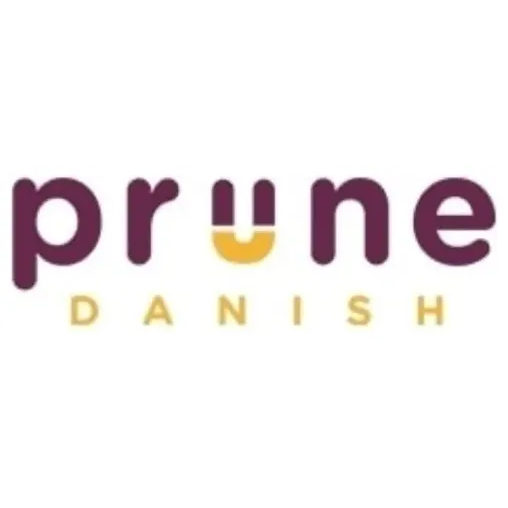 prunedanish brand logo for prunedanish.com