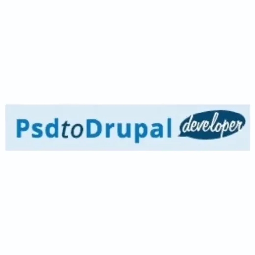 psdtodrupaldeveloper brand logo for psdtodrupaldeveloper.com
