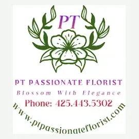 ptpassionateflorist brand logo for ptpassionateflorist.com