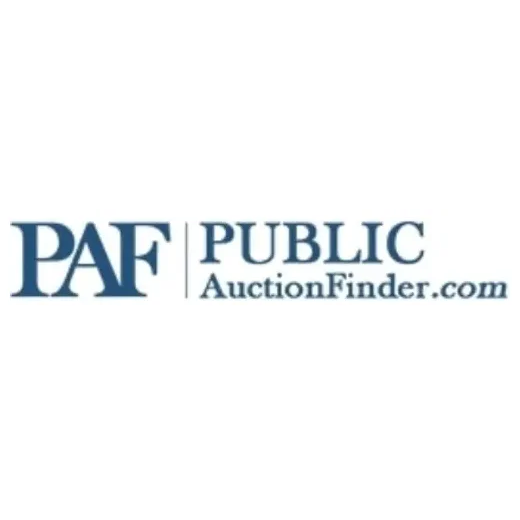 publicauctionfinder brand logo for publicauctionfinder.com