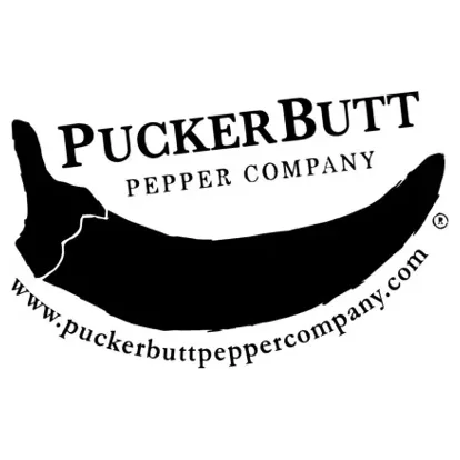 puckerbuttpeppercompany brand logo for puckerbuttpeppercompany.com
