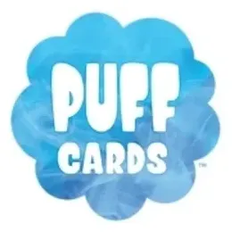 puffcards brand logo for puffcards.com