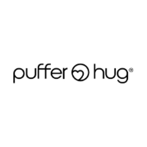 pufferhug brand logo for pufferhug.com