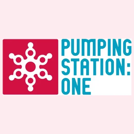 pumpingstationone brand logo for pumpingstationone.org