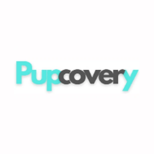 pupcovery brand logo for pupcovery.com