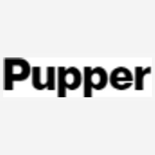 Pupper brand logo for pupper.com