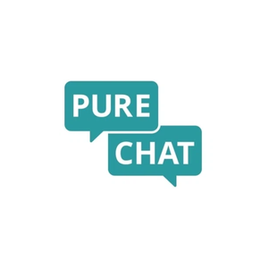 purechat brand logo for purechat.com