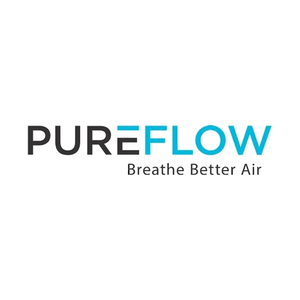 pureflowair brand logo for pureflowair.com