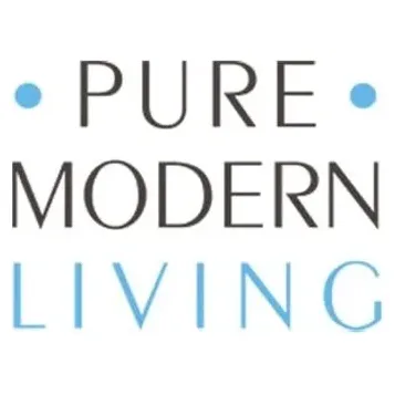 puremodernliving brand logo for puremodernliving.com