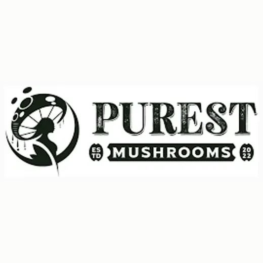 purestmushrooms brand logo for purestmushrooms.com