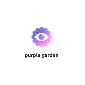 Purple Garden brand logo for purplegarden.co