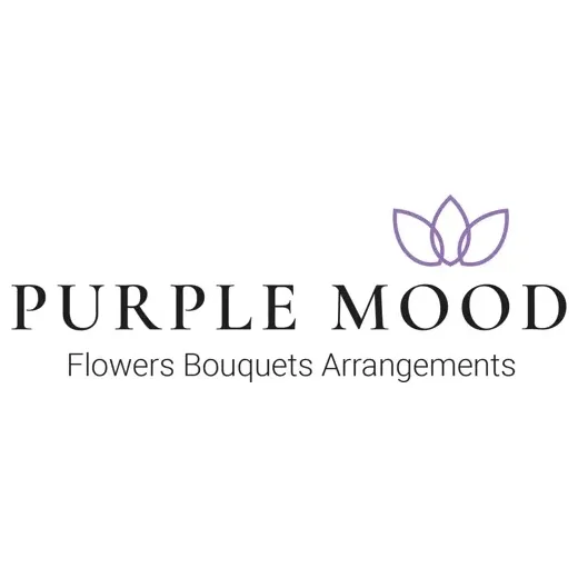 purplemoodflowers brand logo for purplemoodflowers.com