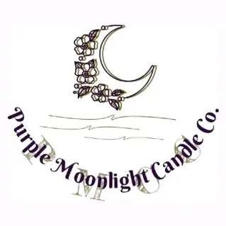 purplemoonlightcandleco brand logo for purplemoonlightcandleco.com