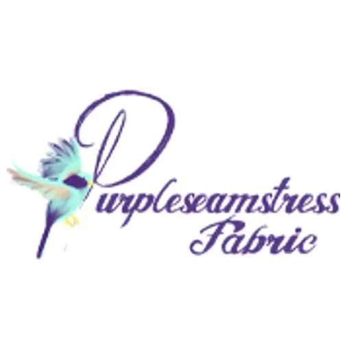 purpleseamstressfabric brand logo for purpleseamstressfabric.com